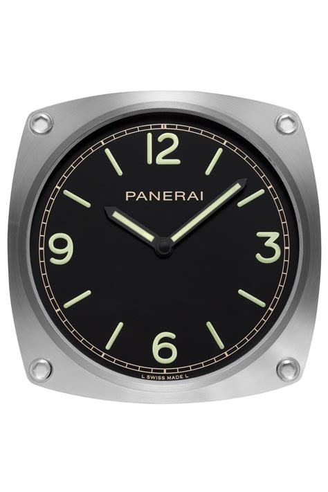 panerai alarm clock replica|panerai wall clock.